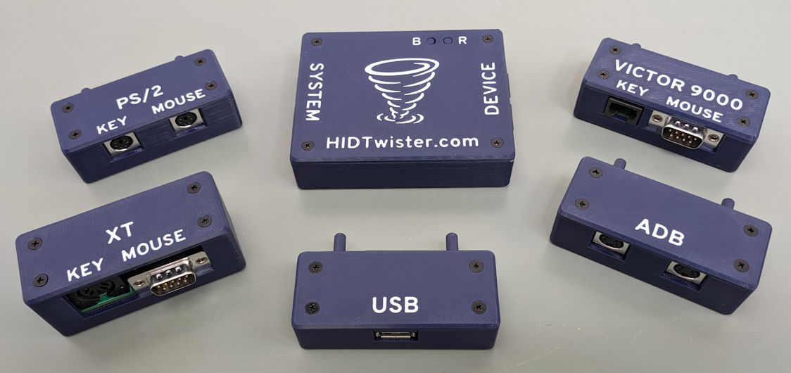 HID Twister base unit with plug modules