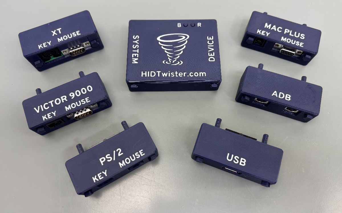 HID Twister base unit with plug modules